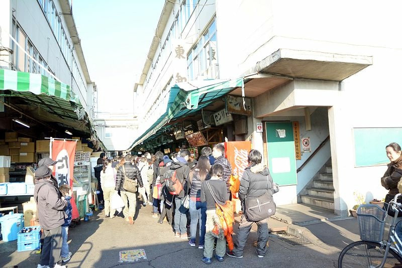 20141230 東京第三天(上) 不吃生魚片的築地市場