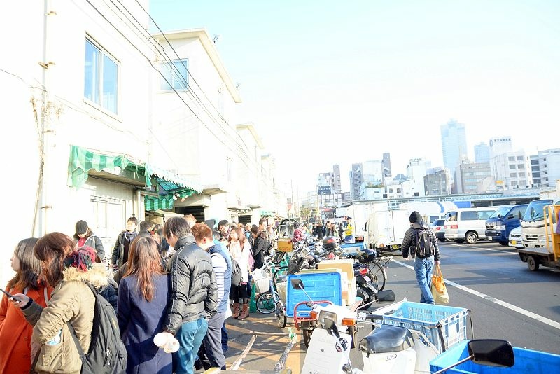 20141230 東京第三天(上) 不吃生魚片的築地市場