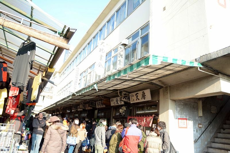 20141230 東京第三天(上) 不吃生魚片的築地市場