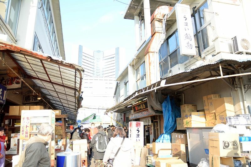 20141230 東京第三天(上) 不吃生魚片的築地市場