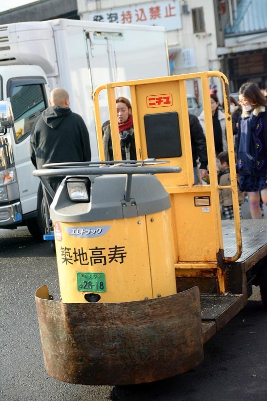 20141230 東京第三天(上) 不吃生魚片的築地市場