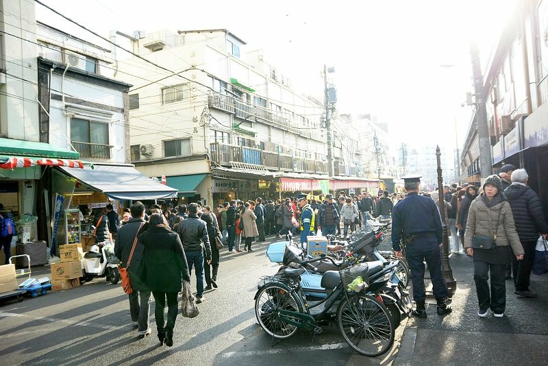 20141230 東京第三天(上) 不吃生魚片的築地市場