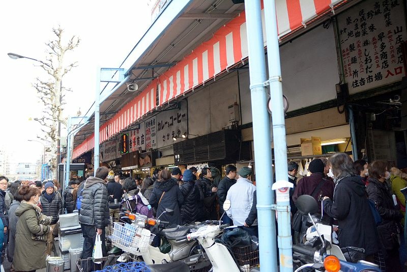 20141230 東京第三天(上) 不吃生魚片的築地市場