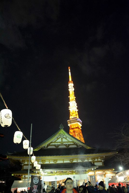 20141231 東京第四天(下) 東京鐵塔與新年