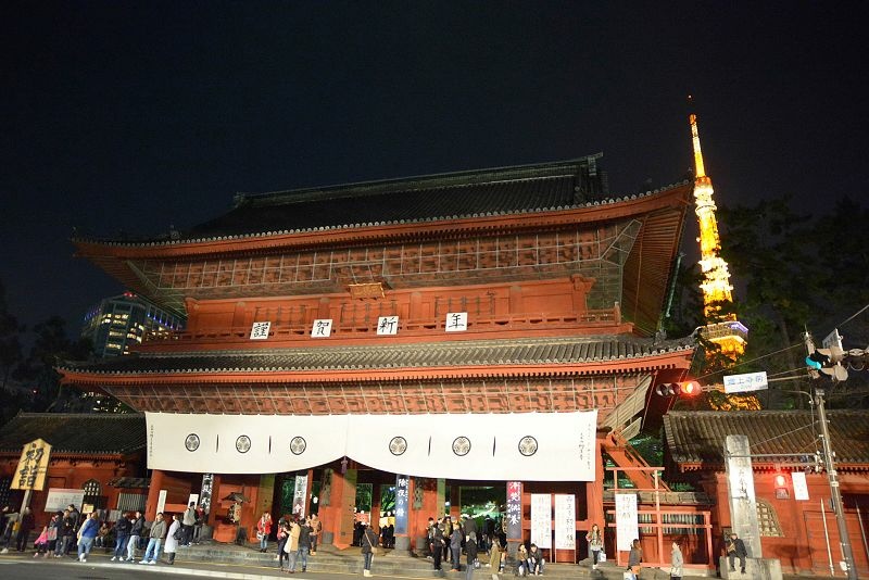 20141231 東京第四天(下) 東京鐵塔與新年