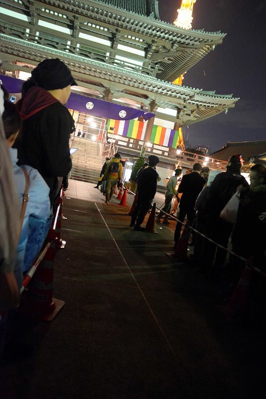 20141231 東京第四天(下) 東京鐵塔與新年